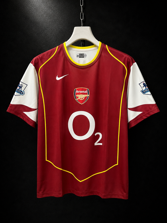 Henry #14 | Arsenal 2002-04 | Five Sleeves | Sublimation Print | haramball.in