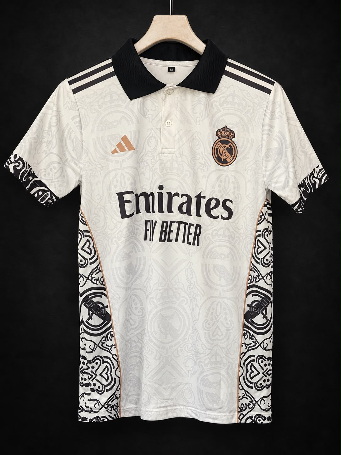 Real Madrid | Special Edition | Button with Collar | Sublimation Print | haramball.in