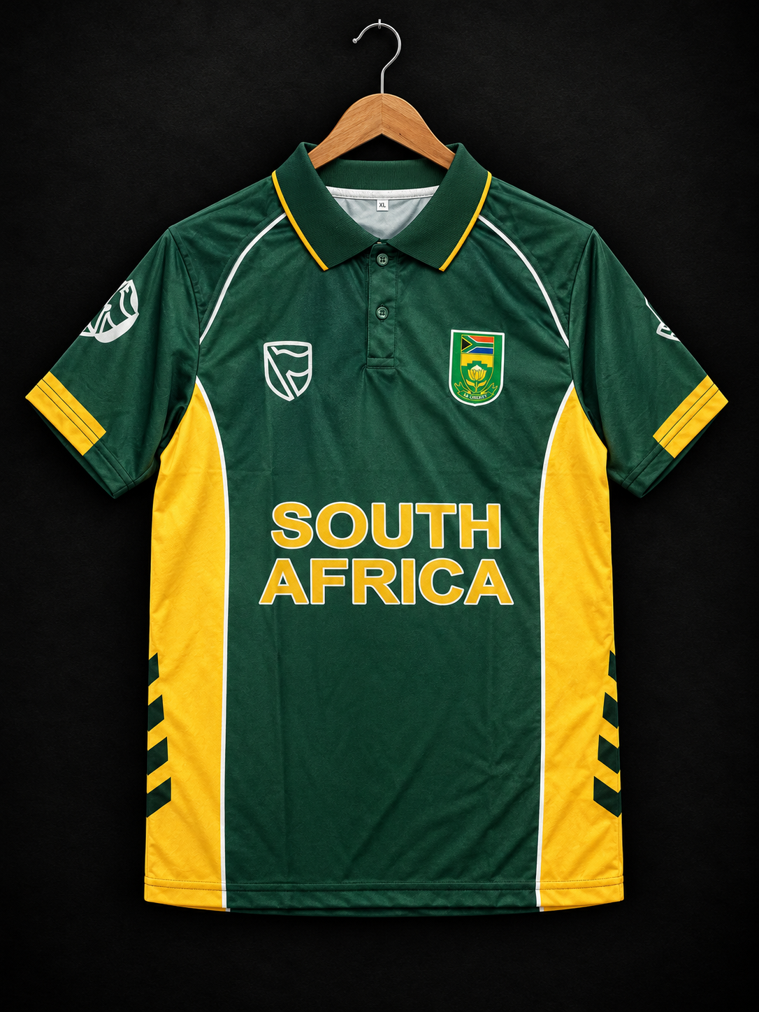 Ab De Villiers #17 | South Africa 2005-08 Cricket Jersey | Embroidery Logos | haramball.in