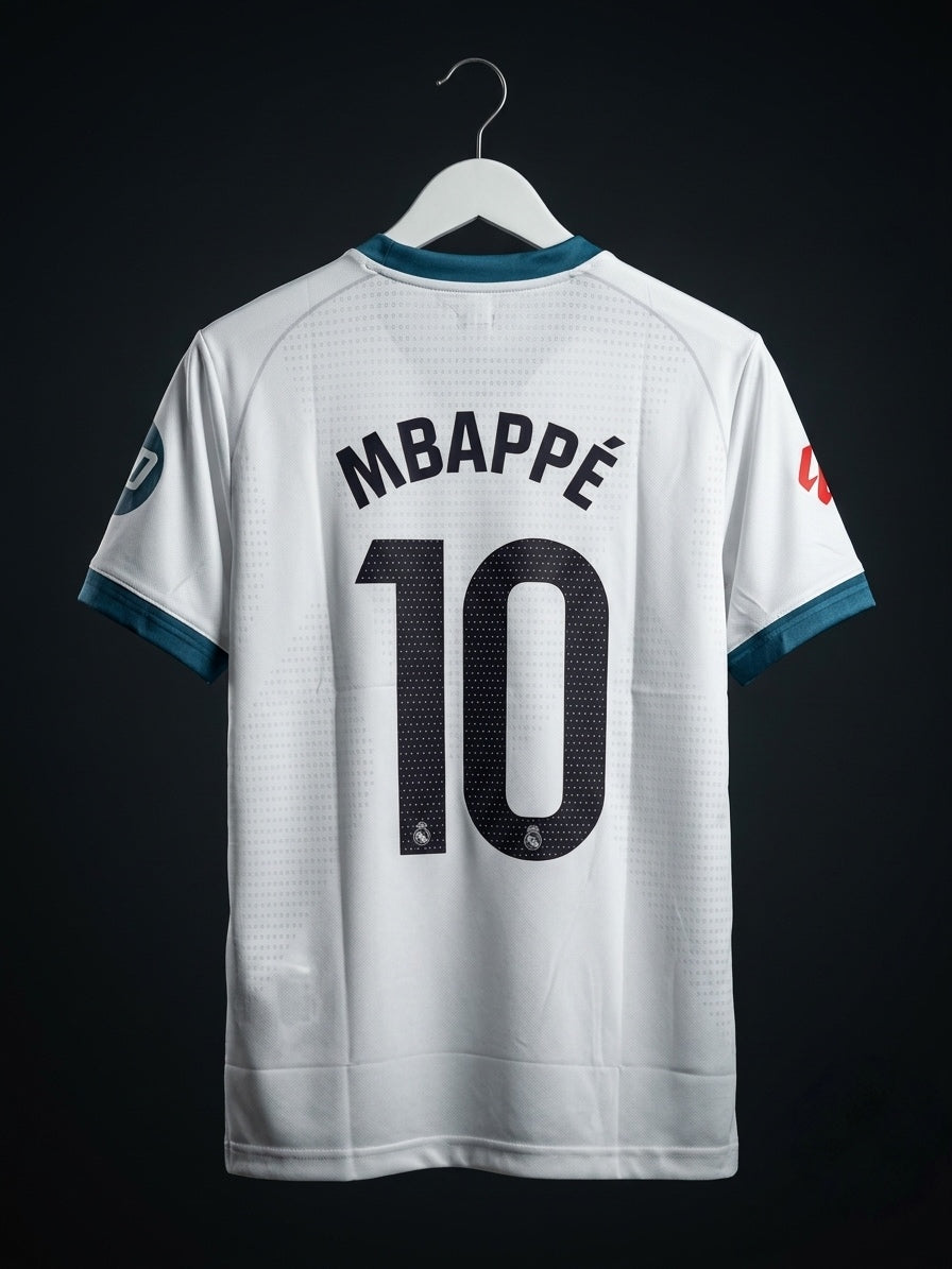 Mbappe #10 | Real Madrid 2026/27 Home | Sublimation Print | haramball.in