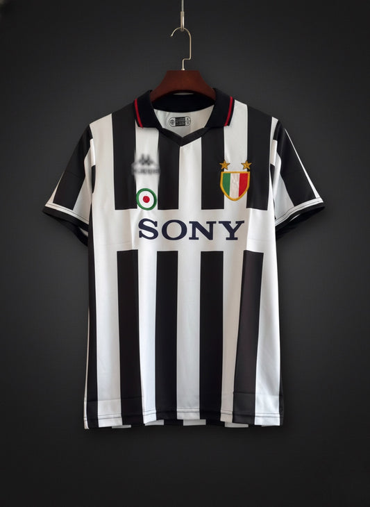 Del Piero-10 Juventus 1995–06 Home Jersey – Classic Collar Edition (Embroidered)