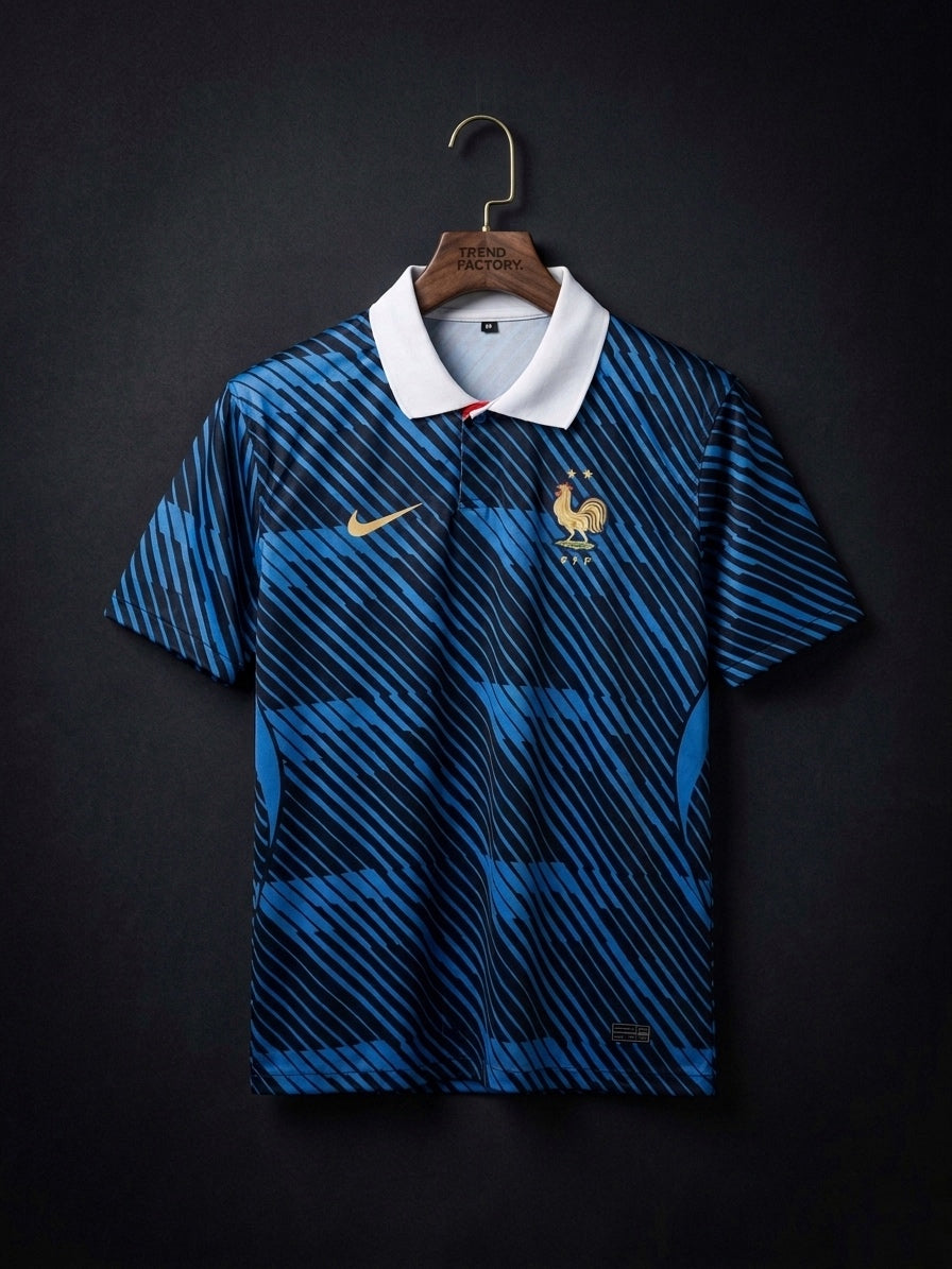 Mbappe #10 | France | World Cup | Normal Sleeve with Collar