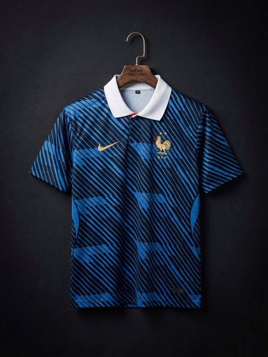 Mbappe #10 | France | World Cup | Normal Sleeve with Collar