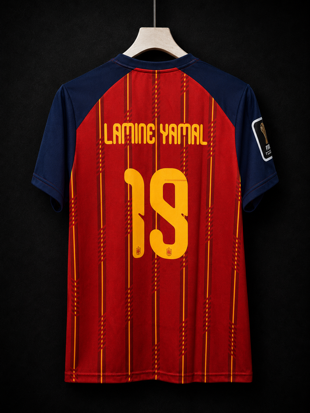 Lamine Yamal #19 | Spain World Champion | Sublimation Print | haramball.in