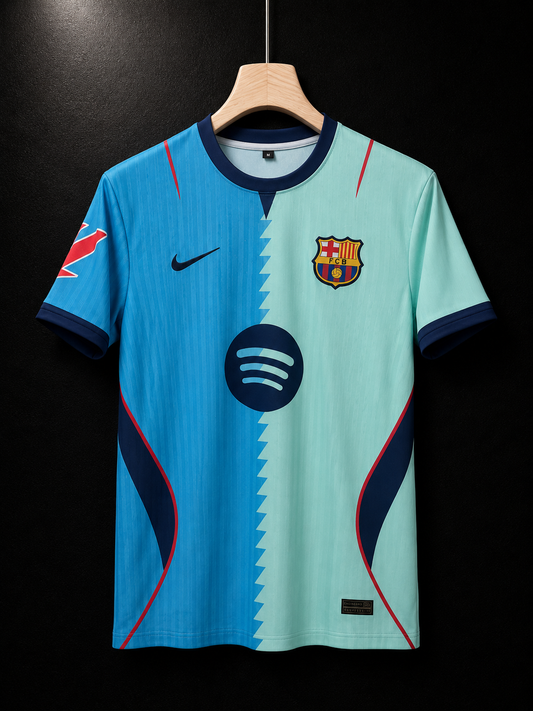 Lamine Yamal #10 | Fc Barcelona 2026/27 Third Kit | Embroidery Logos | haramball.in