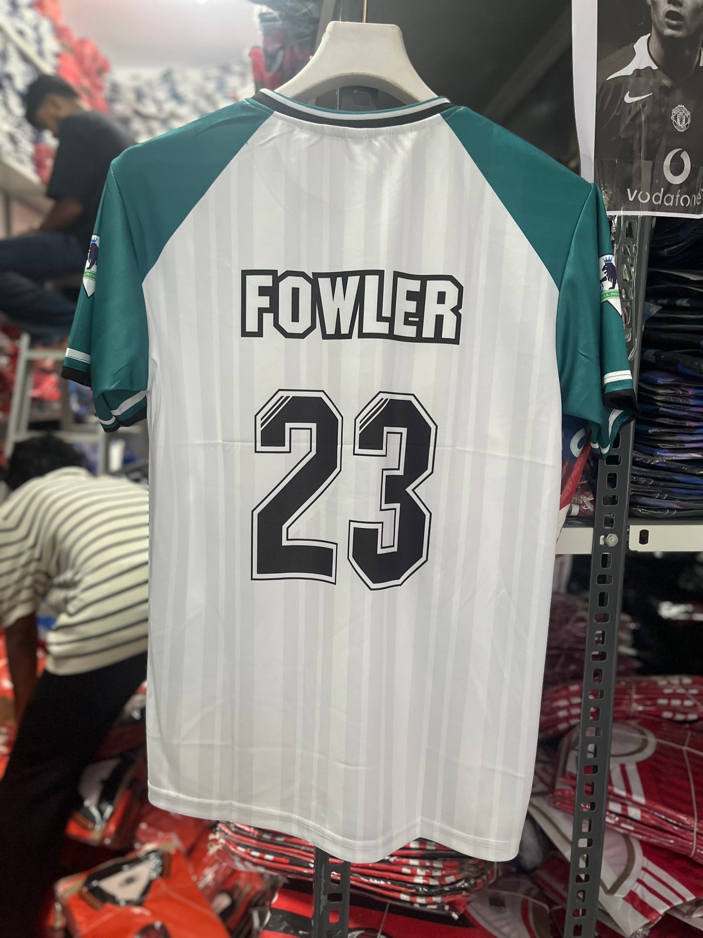 Fowler #23 | Liverpool Away 1993/95 | Embroidery Logos | haramball.in