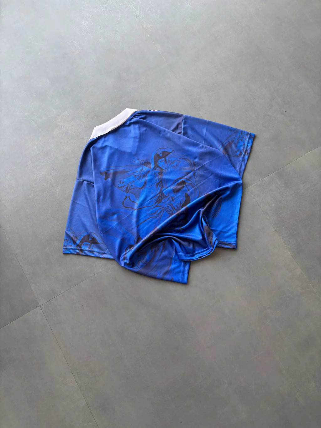 France Retro Special Edition Jersey – Embroidered Crest | Classic Collar