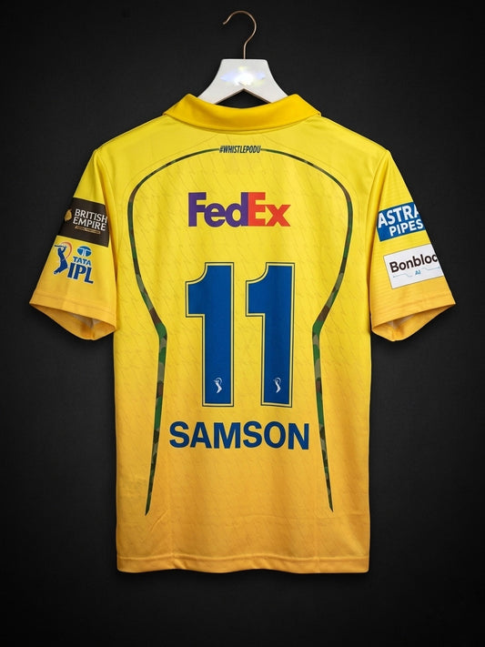 Samson #11 | Chennai Super Kings 2026 | Premium Quality | Half Sleeve