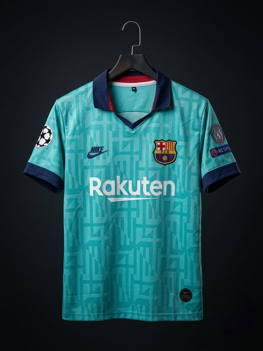 Messi #10 | Fc Barcelona Away 2019/20 | Sublimation Print | haramball.in