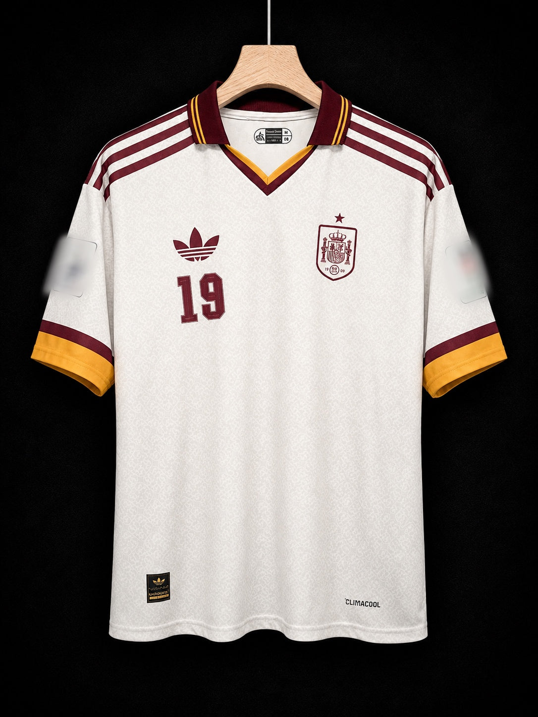 Lamine Yamal #19 | Spain Away World Cup 2026 | Five Sleeves | Sublimation Print | haramball.in
