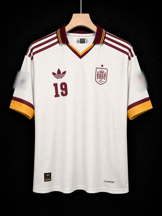 Lamine Yamal #19 | Spain Away World Cup 2026 | Five Sleeves | Sublimation Print | haramball.in