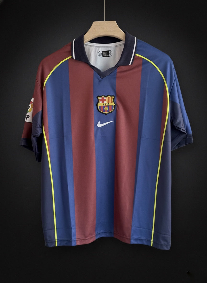 Barcelona Special Edition Embroidered Jersey – Five-Sleeve Legacy