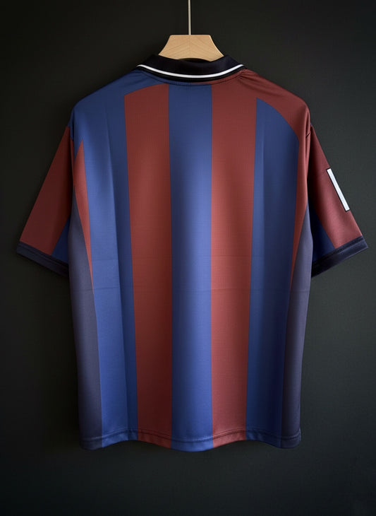 Barcelona Special Edition Embroidered Jersey – Five-Sleeve Legacy